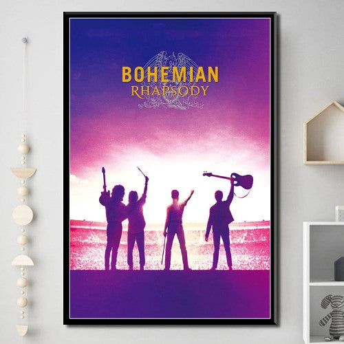 Overbevisende helgen Komprimere Poster Bohemian Rhapsody Queen Freddie Mercury - Fineartsfrance