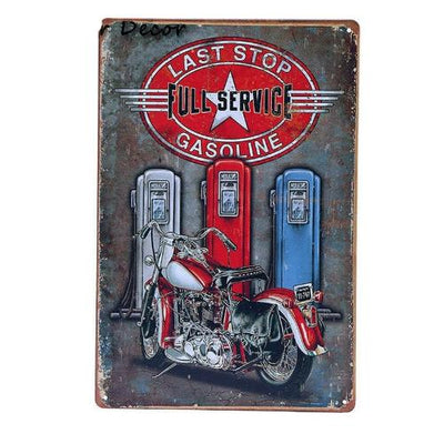 Plaque Metallique Vintage Affiche Publicitaire Ancienne Plaques en Metal  Deco Enseignes et Affiches Décoratives Pour Home Garage Beer Cafee Bar Club  Decorative - Thérapie de Groupe Ici (30cm x 20cm) : 