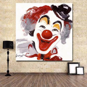 Peinture clown de cirque