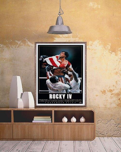 Affiche Cinéma Originale Rocky Balboa – 40x53 Cm Roulée, État Neuf, Collector Idéal Pour Fans De Boxe Et Cinéma