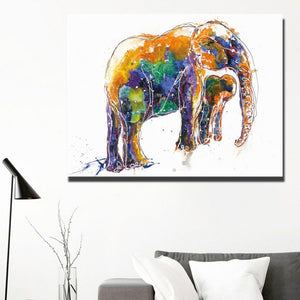 peinture elephant