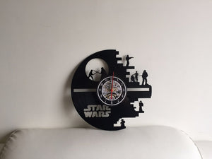 Tableau: Horloge électrique murale Star Wars - Fineartsfrance