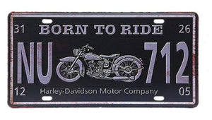 Plaque d'immatriculation vintage Route 66 California - 2