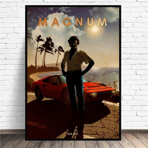 Affiche série TV Magnum - 0
