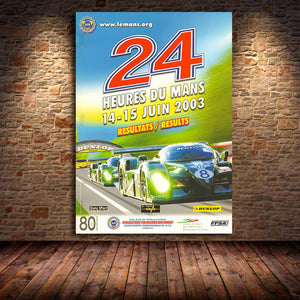 Affiches les 24 heures du Mans - 4