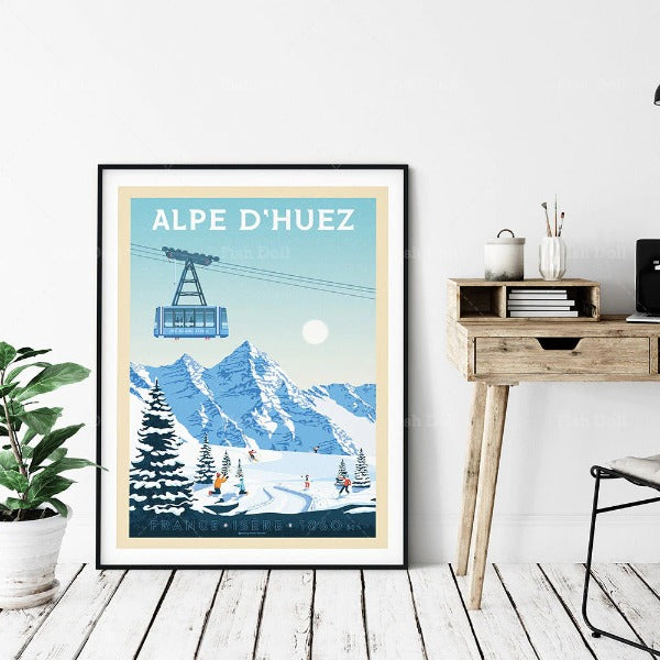 Carte Postale Moderne Alpe d'Huez (Isere) alt 1860 3350 m Paradis du Ski d'ete vues générales la Carte Postale Moderne Alpe d'Huez (Isere) alt 1860 3350 m Paradis du Ski d'ete vues générales la