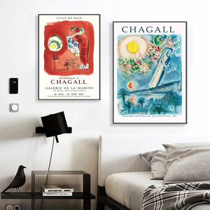 Posters peintre Marc Chagall