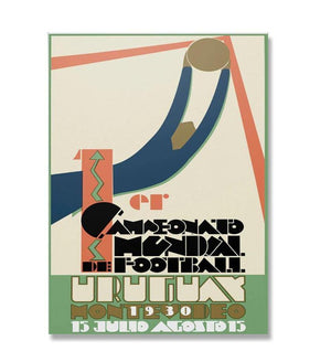 Affiche coupe du monde 1930 - 0