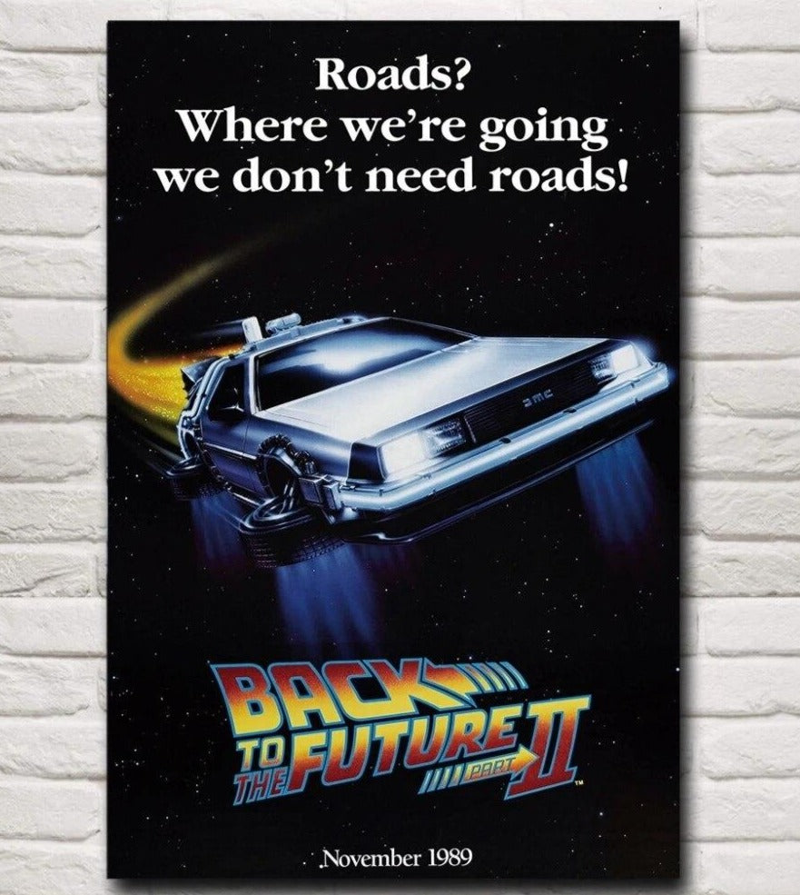 Poster film Back to the Future II - Fineartsfrance