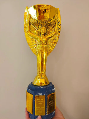 Trophée réplique coupe du monde Jules Rimet - Fineartsfrance