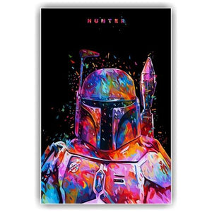 Peinture imprimée STAR WAR Vader Stormtroope - 0