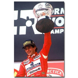 poster F1 Ayrton Senna