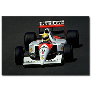 Affiche Ayrton Senna Mc Laren 1991 - 0