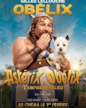 Poster film Asterix & Obelix l'empire du mileu