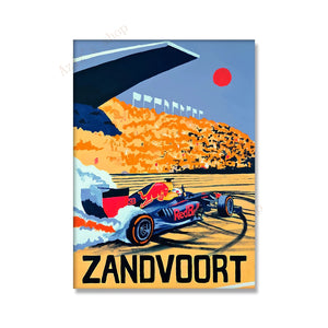 Posters vintage GP de Formule 1