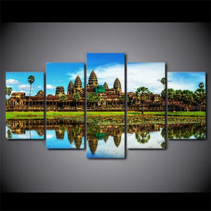 toile ruines temple angkor