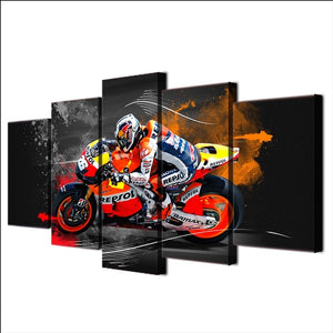 Poster ; Moto racing - 2