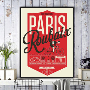 Poster Paris Roubaix