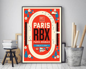 Affiche Paris Roubaix