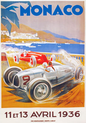Poster GP Monaco
