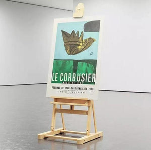 Affiche exposition Le Corbusier 1956 - 3
