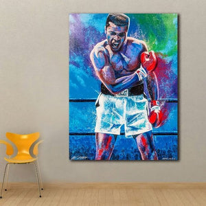 Poster boxeur Mohamed Ali la rage de vaincre - 3
