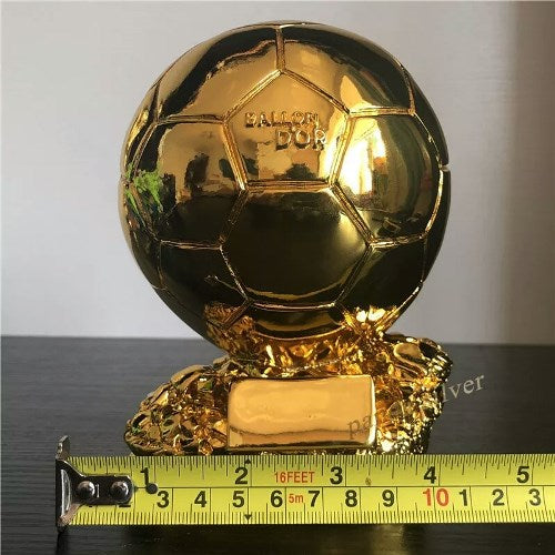 Trophée D'or Et Football