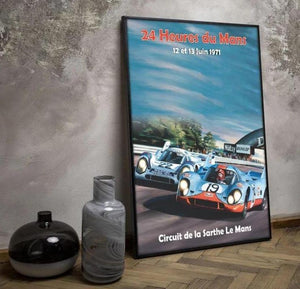Affiche des 24h du Mans 1971 - 2