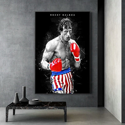 ▷ Rocky Balboa by Ruslan Minzhynskii, 2023, Painting