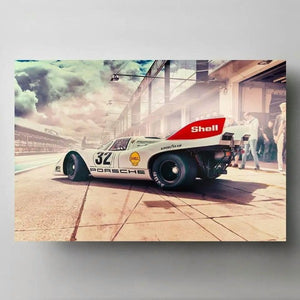 Poster Porsche 917 Le Mans