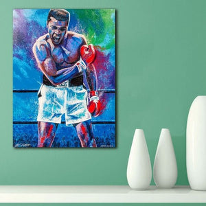 Poster boxeur Mohamed Ali la rage de vaincre - 1