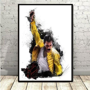 Affiche Freddie Mercury groupe Queen - 1